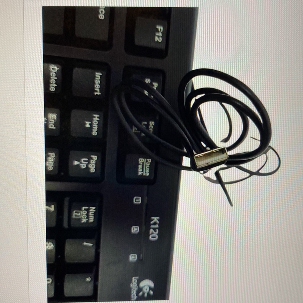 ⌨️Logitech K120 USB wired keyboard - Picture 6 of 6